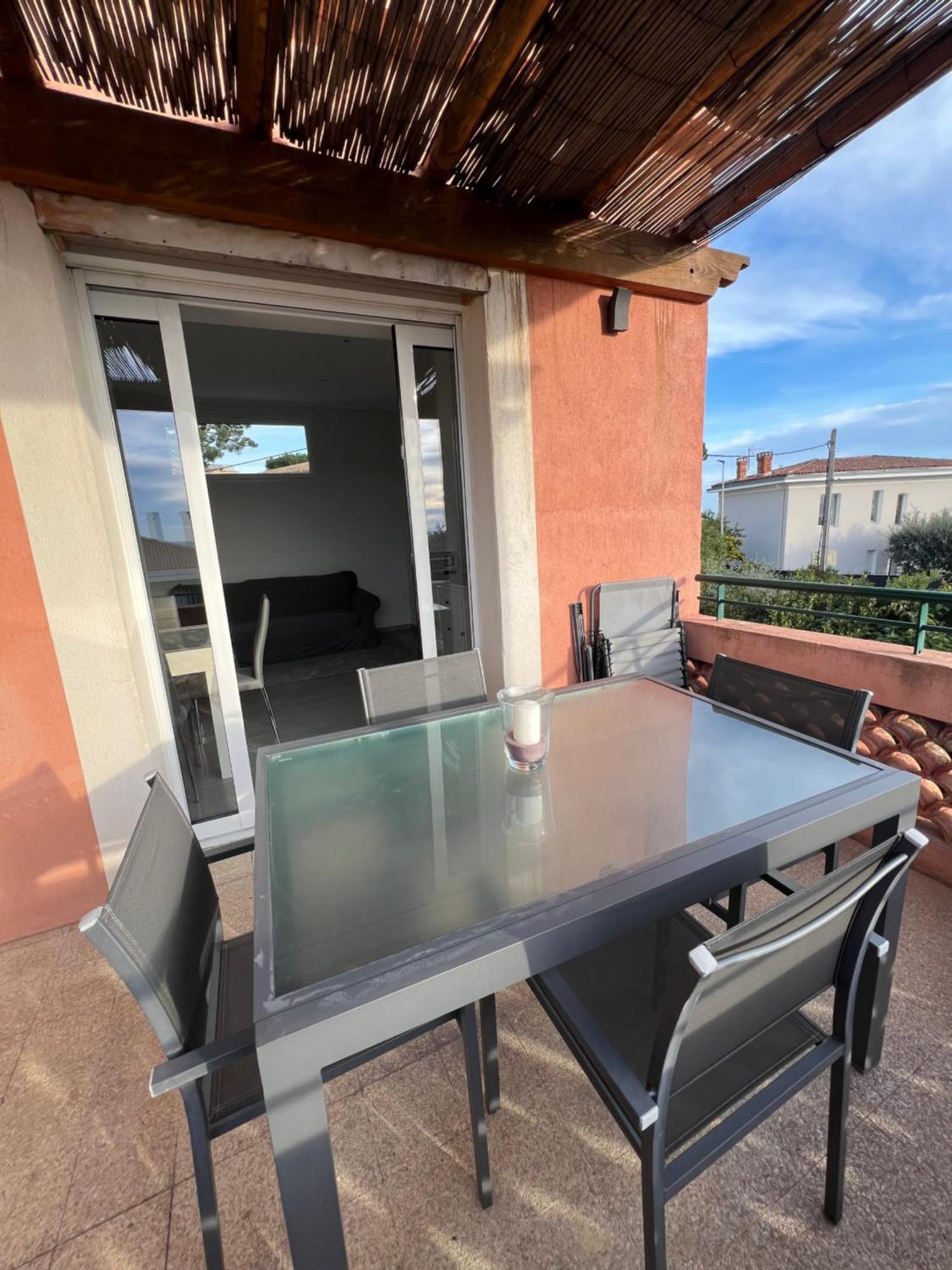 Agréable 3 pièces climatisé avec vue mer et parking Villefranche-sur-Mer Exterior foto